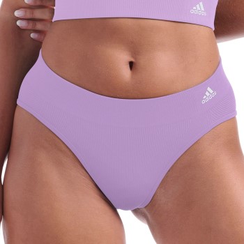 adidas Trusser Sport 3D Rib Hipster Lyseviolet Large Dame