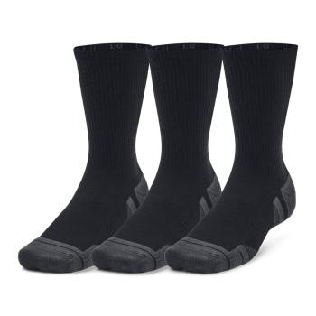 Under Armour Strømper 3P Performance Tech Crew Socks Sort polyester X-Large