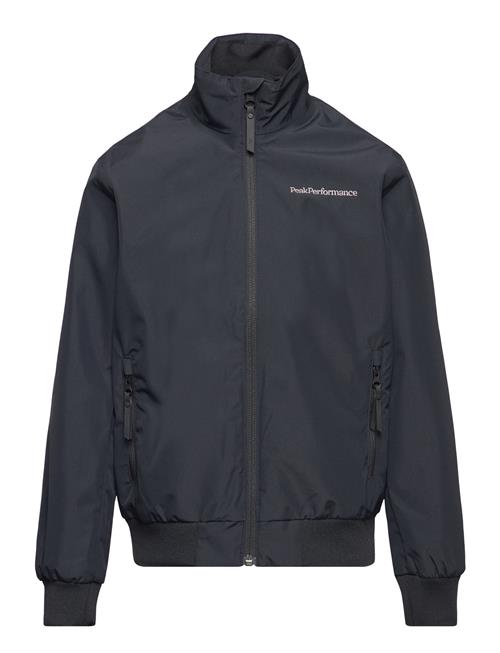 Jr Coastal Jacket Peak Performance Black