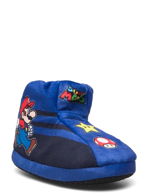 Se Leomil Super Mario House Shoe Leomil Blue ved Booztlet