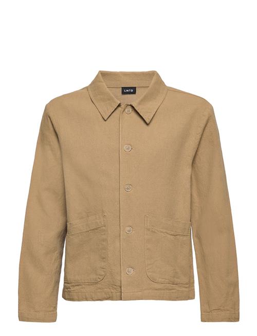 LMTD Nlmnanson Ls Shirt LMTD Beige