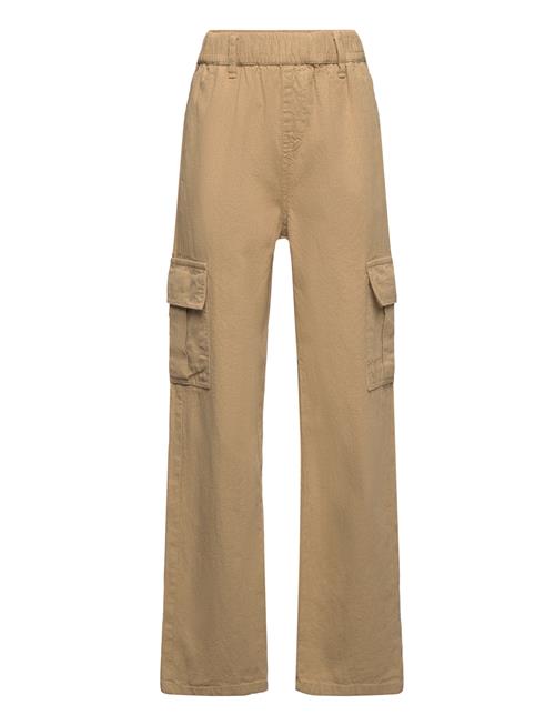 LMTD Nlmnanson Straight Cargo Pant LMTD Beige