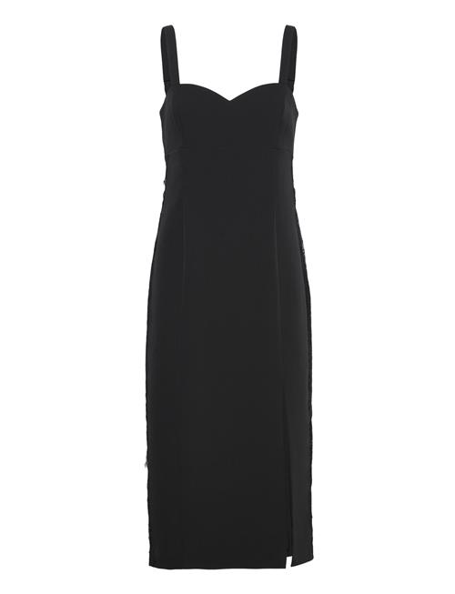 Echo Crepe Dress French Connection Black