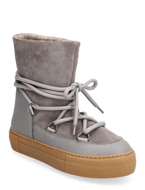 Bianco Biateddy Snow Boot Suede Bianco Grey