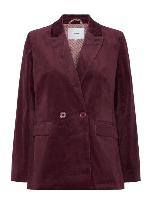 Se Nümph Nuvivian Blazer Nümph Burgundy ved Booztlet