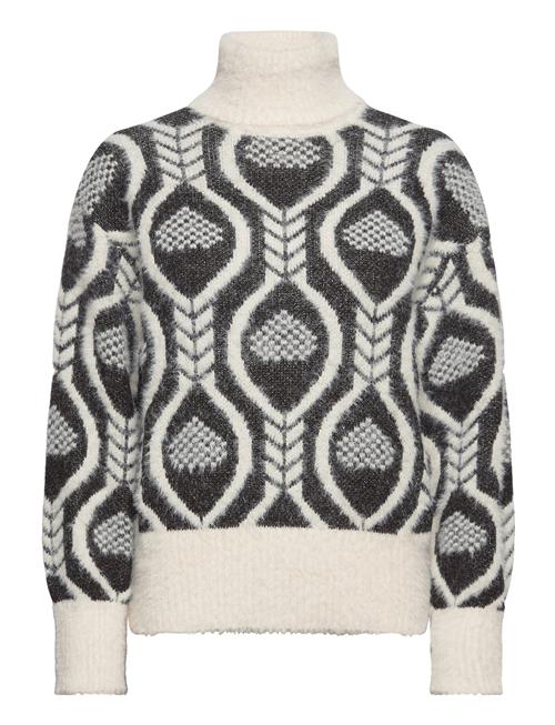 Vero Moda Vmnanea Ls Rollneck Pullover Vero Moda White