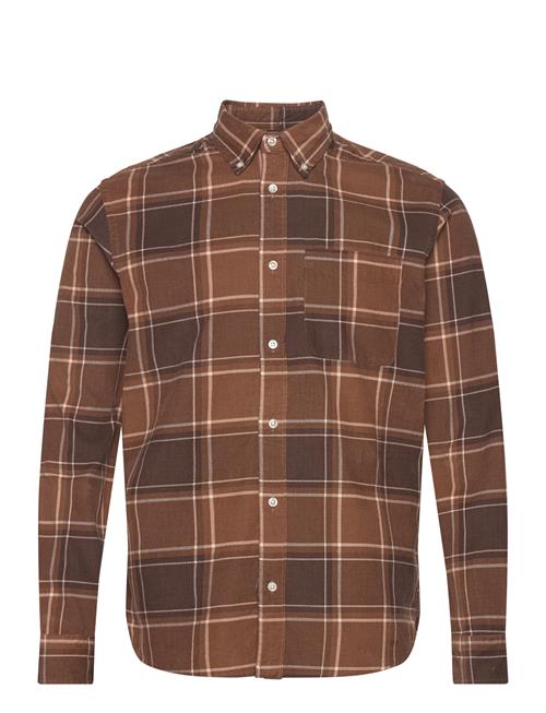 Jack & Jones Jprblubrook Cord X-Mas Shirt L/S Ch Ln Jack & J S Brown