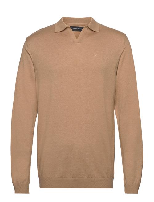 Se Clean Cut Copenhagen Niel Xo Polo Ls Clean Cut Copenhagen Beige ved Booztlet