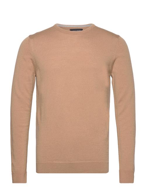 Se Clean Cut Copenhagen Merino Wool Crew Clean Cut Copenhagen Beige ved Booztlet