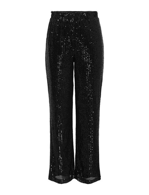 Se ONLY Onlgoldie Wide Pant Wvn ONLY Black ved Booztlet