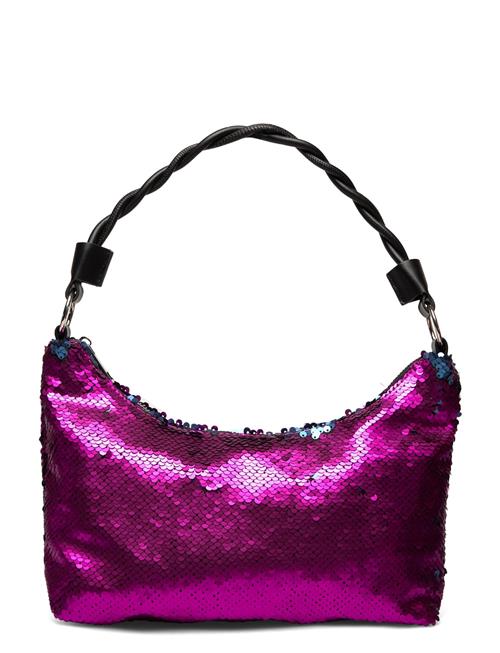 Pieces Pcsalina Glitter Shoulder Bag Pieces Pink