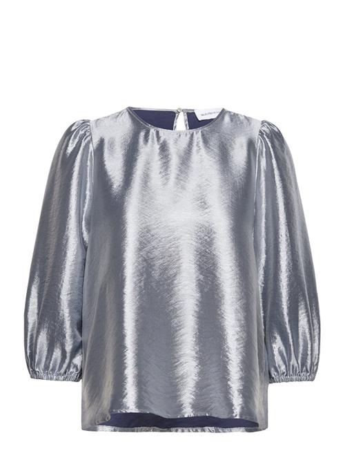 Se Selected Femme Slfsilva 3/4 Top B Selected Femme Silver ved Booztlet