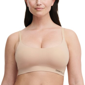 Chantelle Bh Smooth Comfort Wirefree Support Bralette Hud Medium Dame