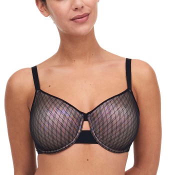 Chantelle Bh Smooth Lines Covering Underwired Bra Sort m Beige E 80 Dame