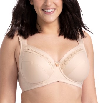 Miss Mary of Sweden Miss Mary Always Cotton Bra Bh Beige B 80 Dame