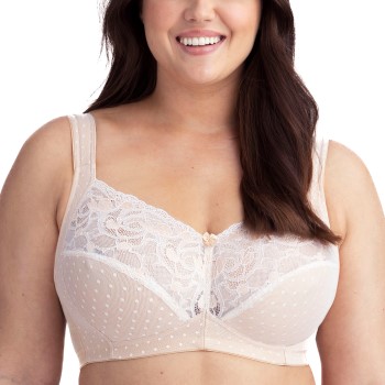 Miss Mary of Sweden Miss Mary Dotty Delicious Soft Bra Bh Beige B 80 Dame