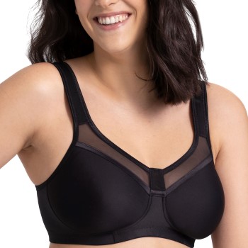 Miss Mary of Sweden Miss Mary Sweet Senses Wireless Bra Bh Sort F 75 Dame