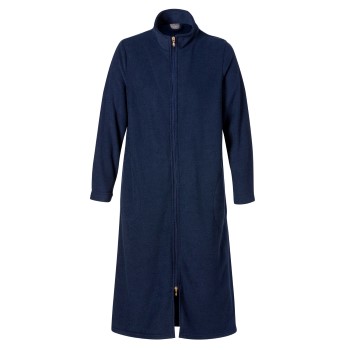 Trofé Trofe Boucle Zip Robe Marineblå Medium Dame