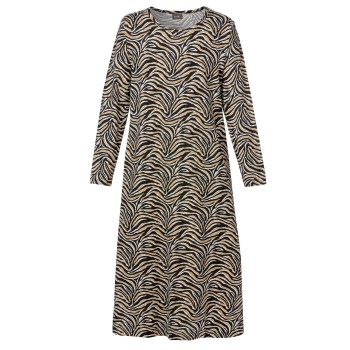 Trofé Trofe Zebra Long Sleeve Dress Flerfarvet bomuld Small Dame