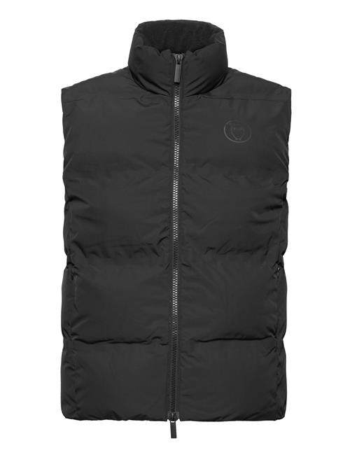 Se Knowledge Cotton Apparel Puffer Vest - Grs/Vegan Knowledge Cotton Apparel Black ved Booztlet