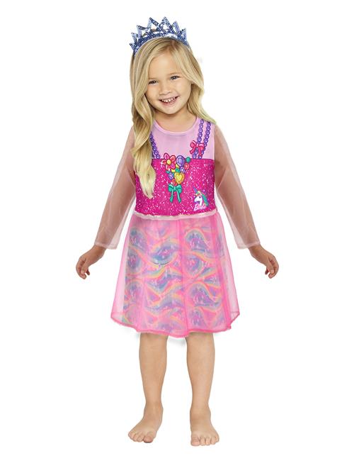 Se Martinex Barbie Princess Costume 3-5 Martinex Patterned ved Booztlet