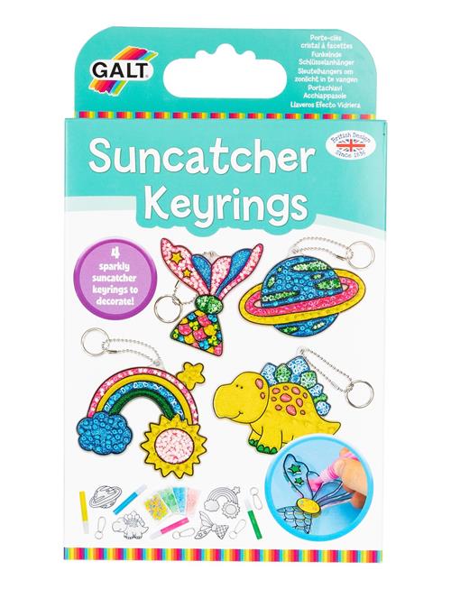 Suncatcher Keyrings Galt Patterned