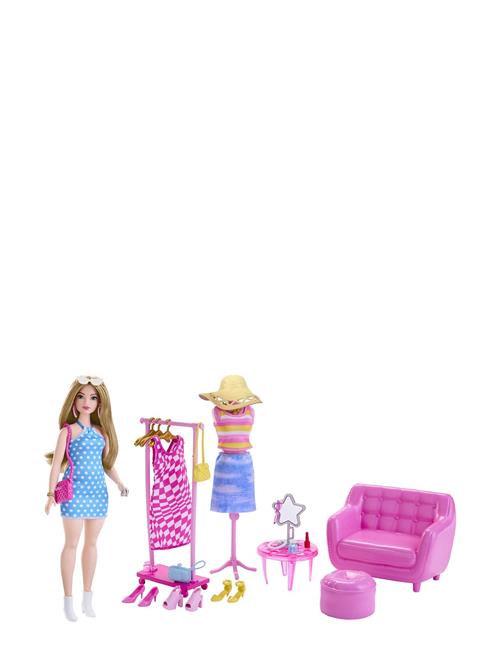 Barbie Doll, Playset And Accessories Barbie Patterned