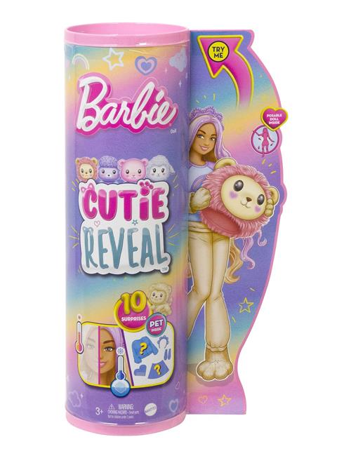 Cutie Reveal Doll Barbie Patterned