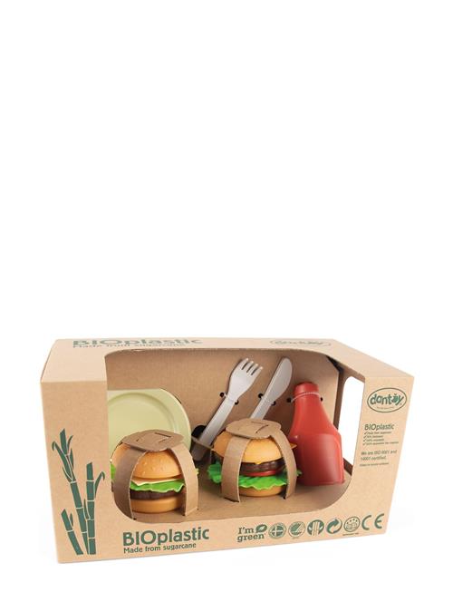 Bio Burger Set Dantoy Patterned