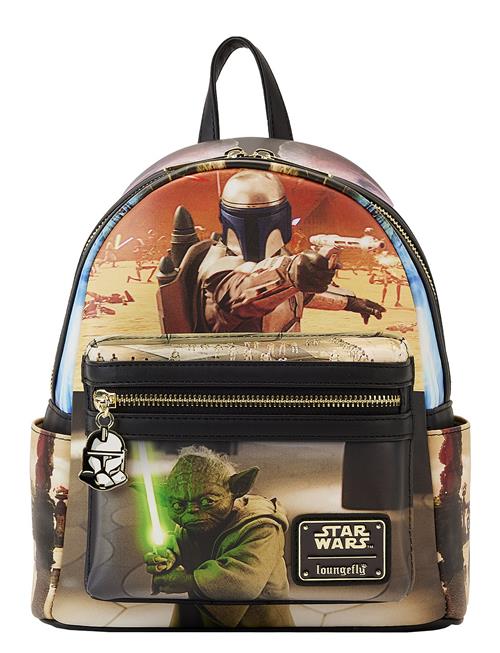 Funko Funko! Loungefly Mini Backpack 2 Sw Ep2 Attack Of Funko Patterned