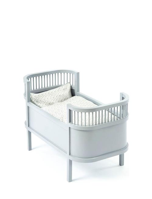 Smallstuff Rosaline Doll Bed, Grey Smallstuff Grey