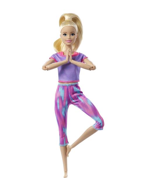 Se Barbie Made To Move Doll Barbie Patterned ved Booztlet