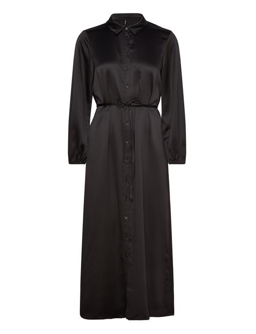 Vero Moda Vmmerle L/S Ancle Shirt Dress Wvn Exp Vero Moda Black