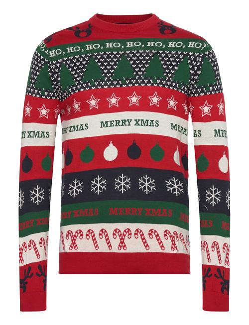 ONLY & SONS Onsxmas Reg 12 Mix Xmas Jac Crew Knit ONLY & SONS Red