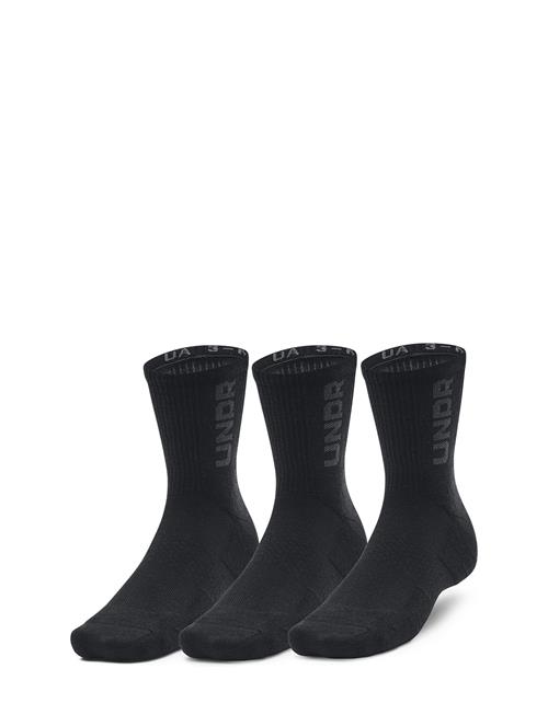 Se Under Armour Ua 3-Maker 3Pk Mid-Crew Under Armour Black ved Booztlet