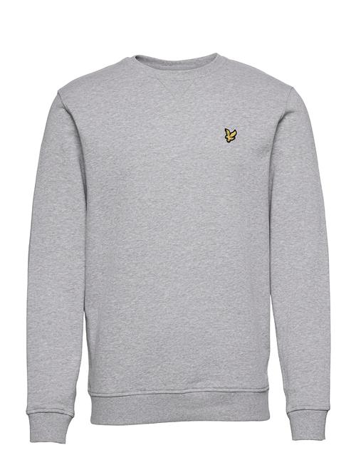 Se Lyle & Scott Crew Neck Sweatshirt Lyle & Scott Grey ved Booztlet