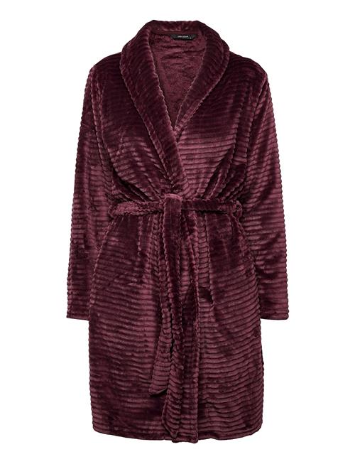 Decoy Decoy Short Robe W/Stripes Decoy Red