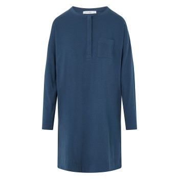 Femilet Luna Big Shirt Blå 38 Dame