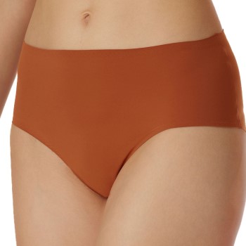 Schiesser Trusser Invisible Soft Maxi Brief Rustorange 44 Dame