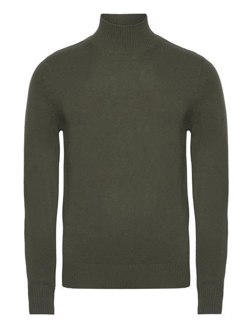 Selected Homme Slhnewcoban Ls Knit High Neck W Selected Homme Khaki