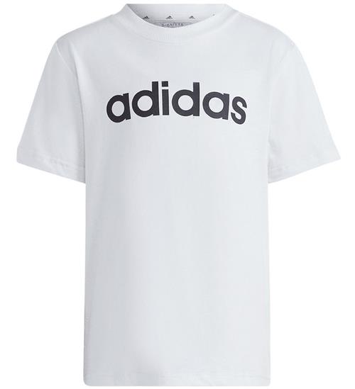 adidas Performance adidas Performance T-Shirt - LK Lin CO Tee - Hvid/sort