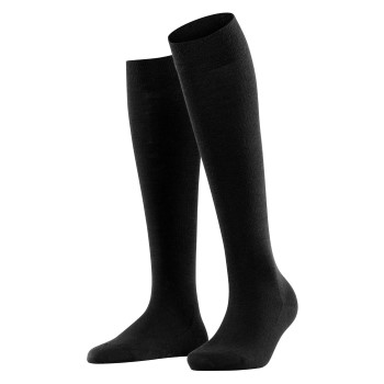 Falke KGaA Falke Strømper Women Softmerino Knee High Sort Str 35/36  Dame