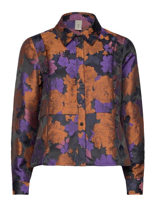 Yaspirio Ls Jacquard Shirt YAS Purple