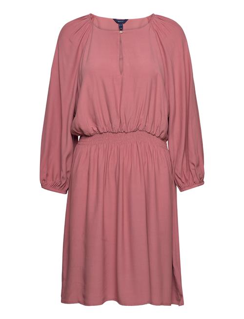 GANT D1. Boatneck Dress GANT Pink