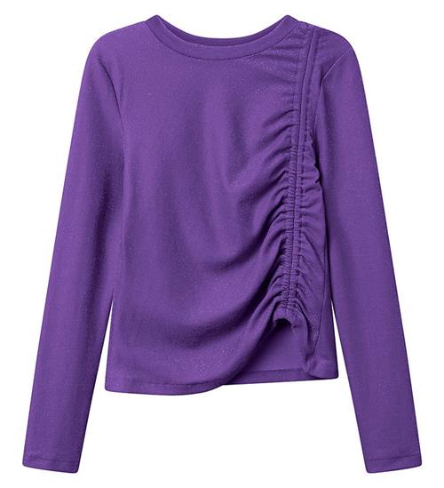 Se LMTD Bluse - NlfRunas - Electric Purple ved KidsWorld