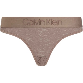 Calvin Klein Trusser Intrinsic Coordinate Thong Beige Medium Dame