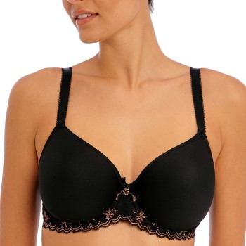 Freya Bh Off Beat Underwire Moulded Spacer Bra Sort polyester F 70 Dame