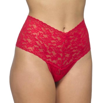 Hanky Panky Trusser Signature Lace Retro Thong Rød nylon One Size Dame