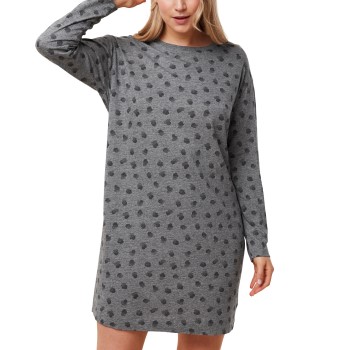 Se Triumph Endless Comfort Long Sleeve Nightdress Mørkgrå  42 Dame ved Timarco