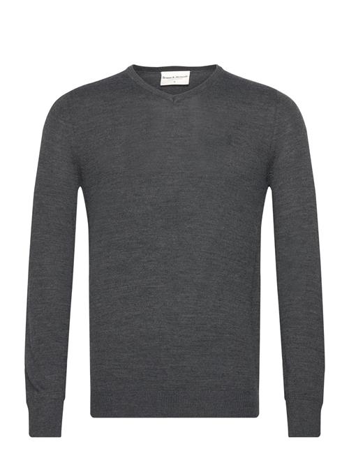 Se Bruun & Stengade Bs Uranus Regular Fit Knitwear Bruun & Stengade Grey ved Booztlet